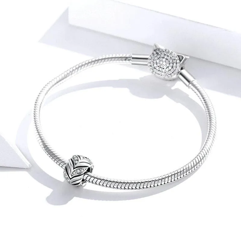 Wheat Leaf Charm