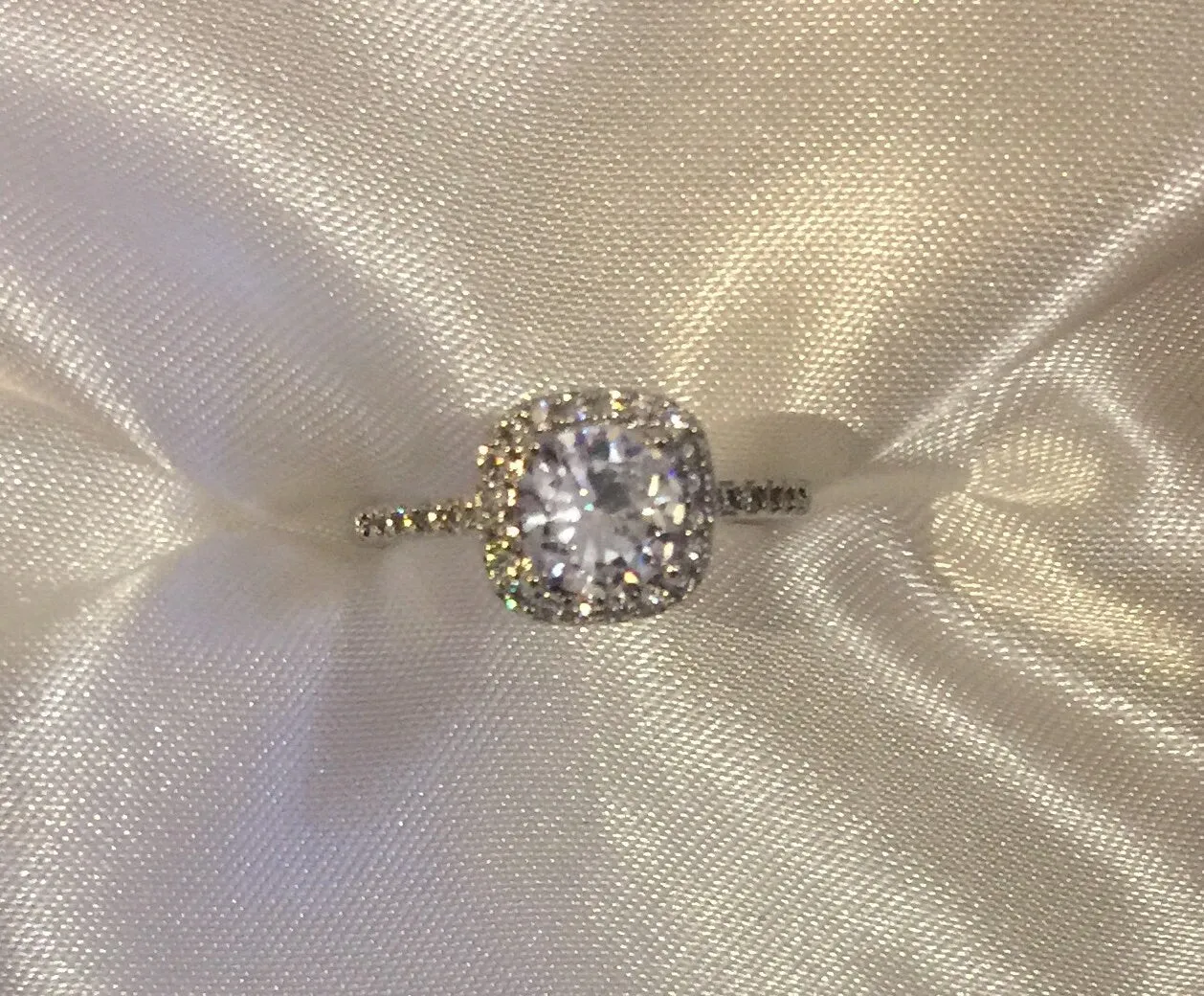 Womens Ring | Brilliant Cut Ring | wedding rings | engagement ring | Ring for Girlfriend | iced out ring | Ring for Women | Silver Ring