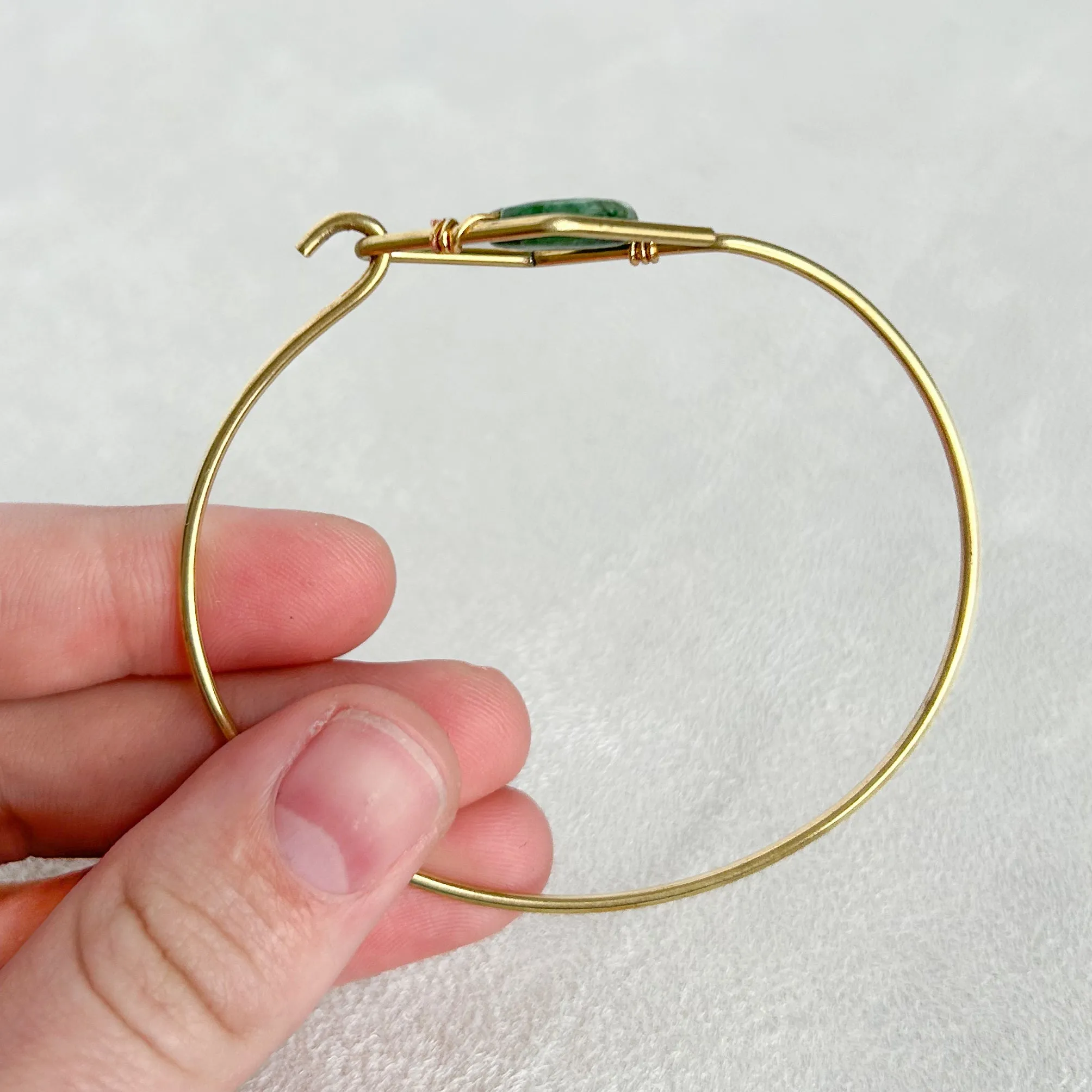 Yellow Opal Bangle
