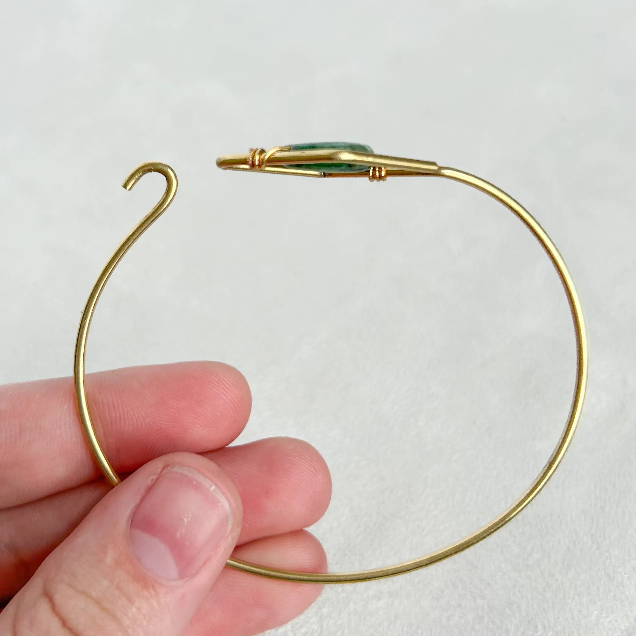Yellow Opal Bangle