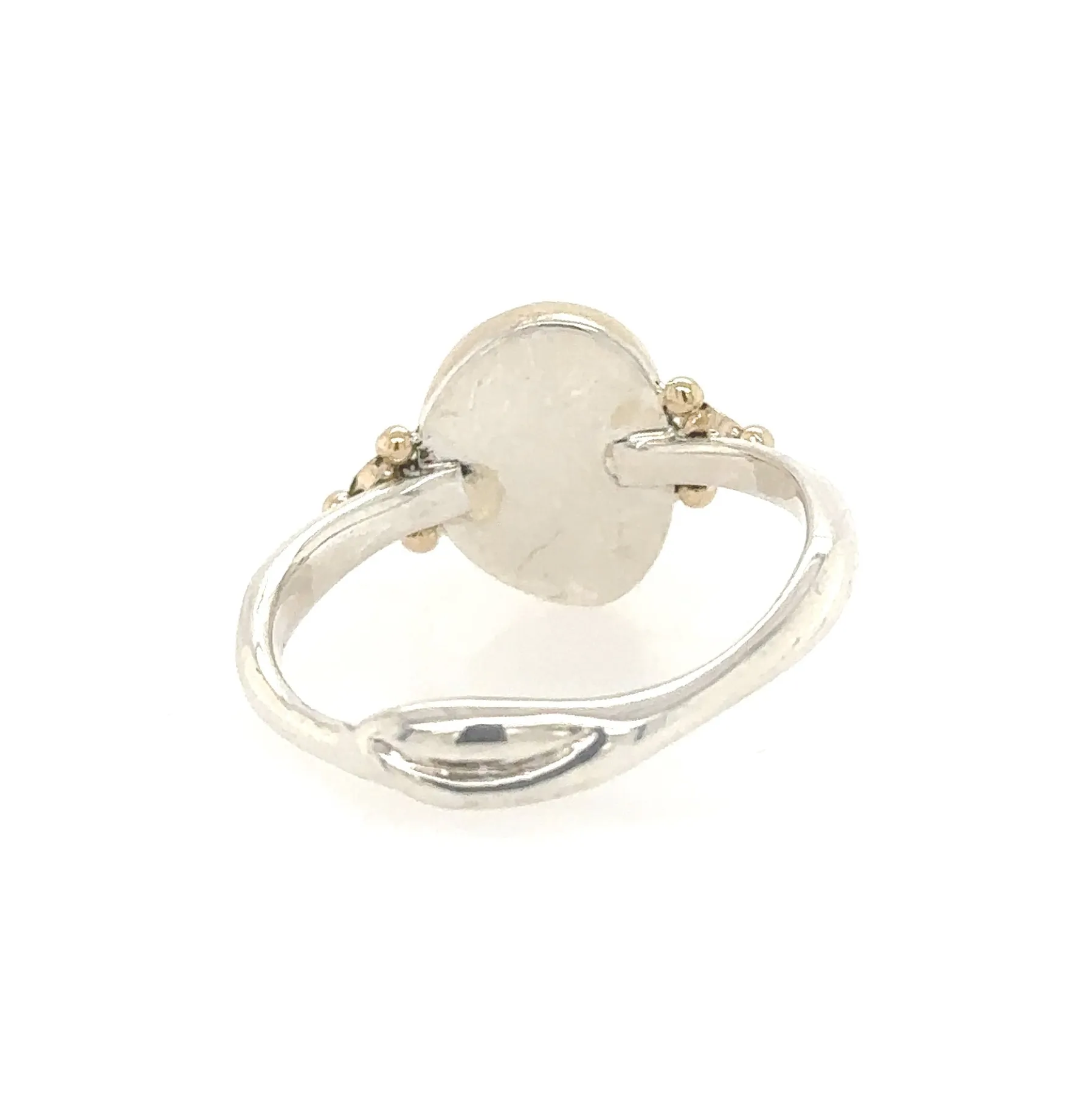Yellow Sapphire   Side Sapphires Ring
