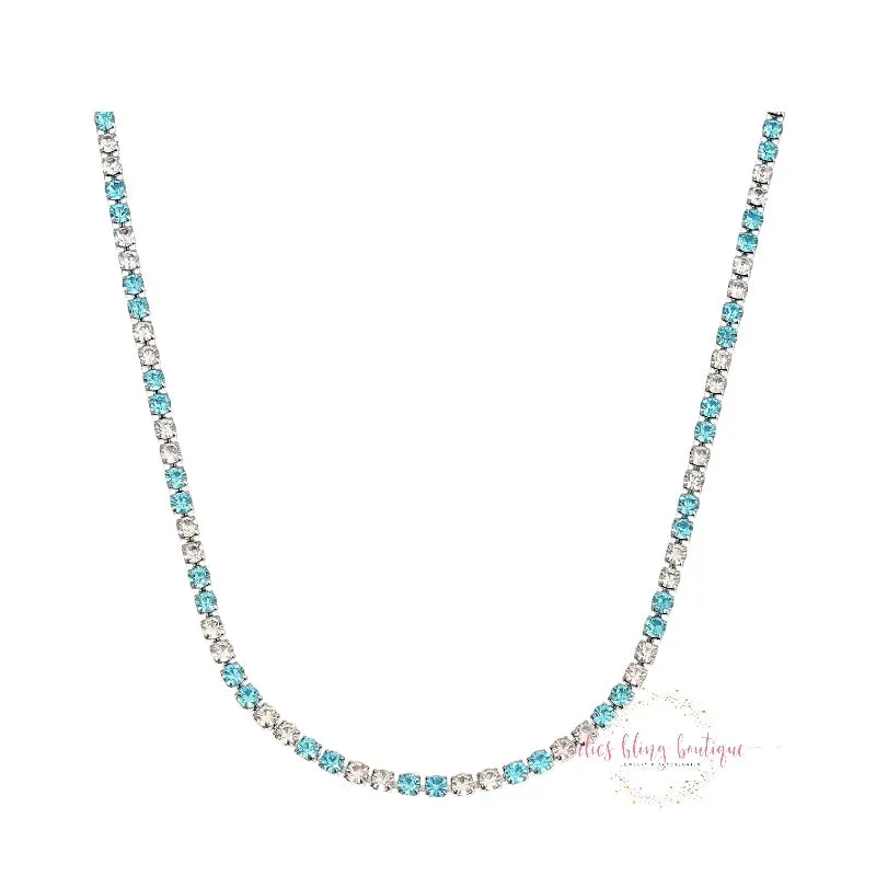 You've Got Sparkle Necklace in Turquoise