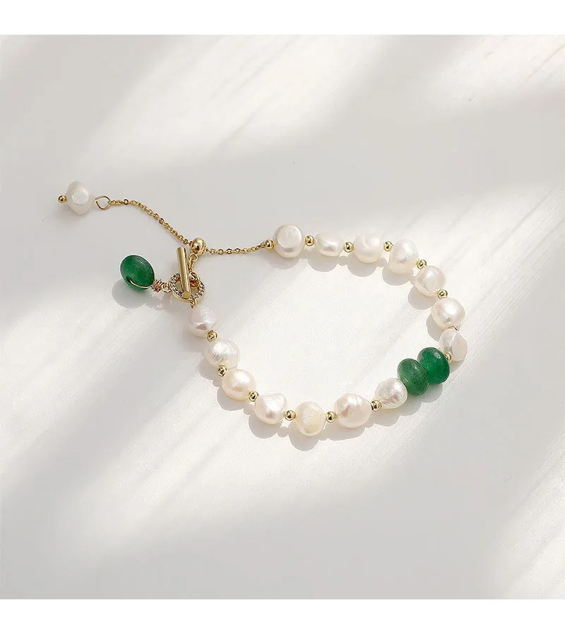 Zircon Chain Buckle Bracelet