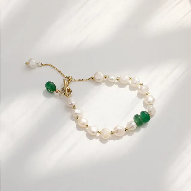 Zircon Chain Buckle Bracelet