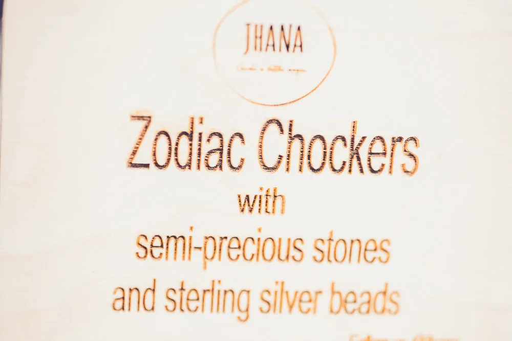 ZODIAC CHOKER NECKLACE