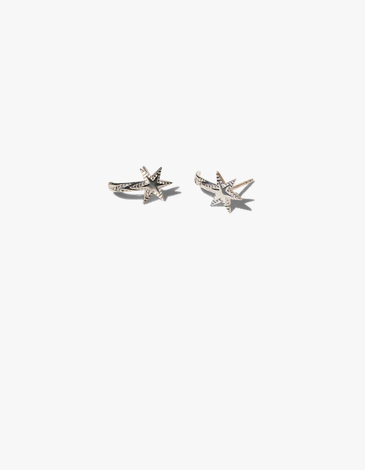Zoe & Morgan X Superette Bianca Star Earrings - Sterling Silver