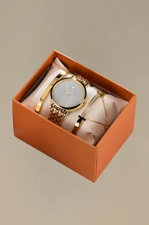 ZONMFEI - Luxury Watch & Bracelet Gift Set for Woman